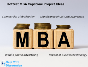 MBA capstone project ideas